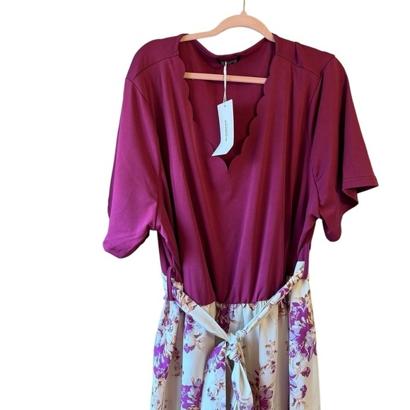 Bloomchic With Floral Print Skirt size 26W - Picture 5 of 8